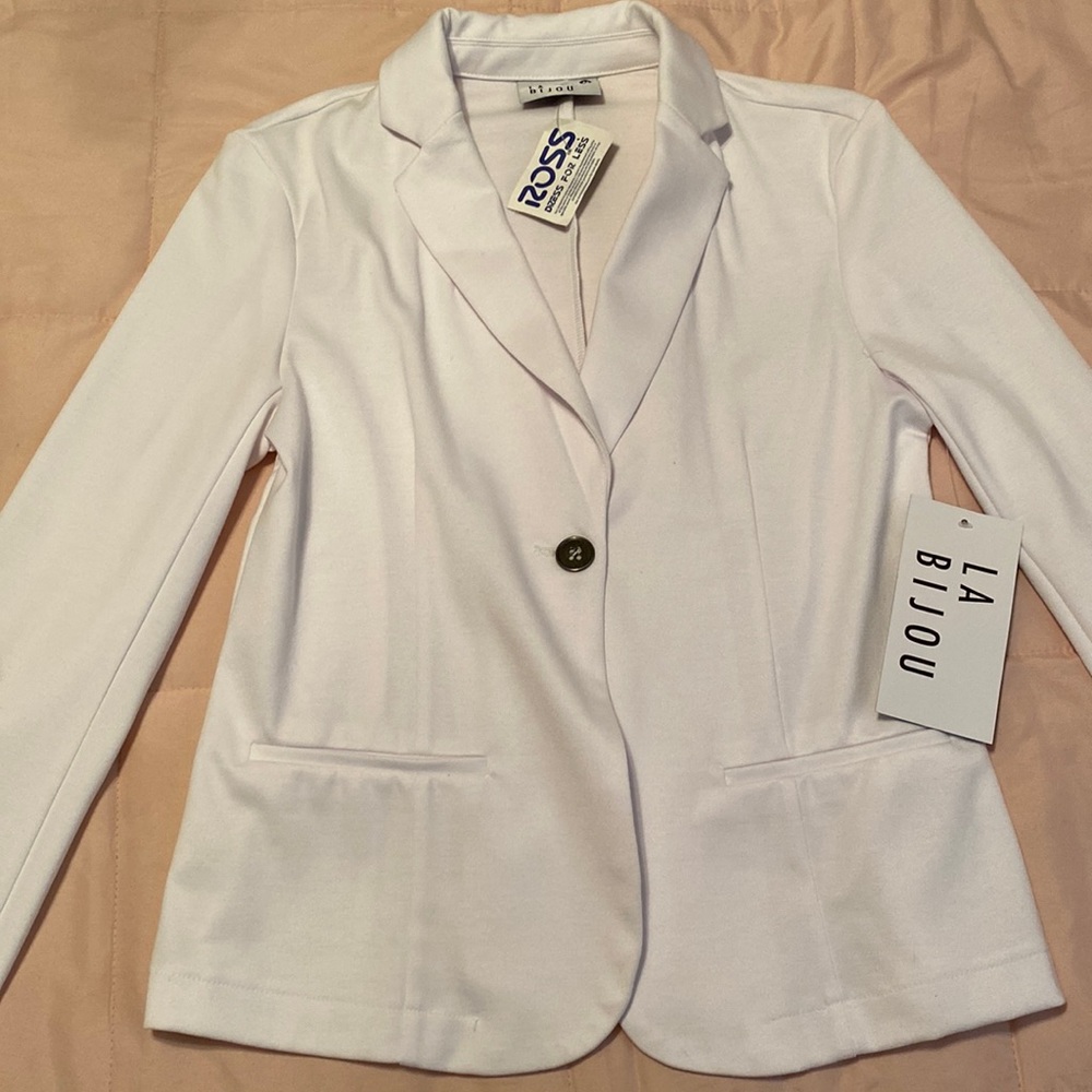 White Blazer Jacket